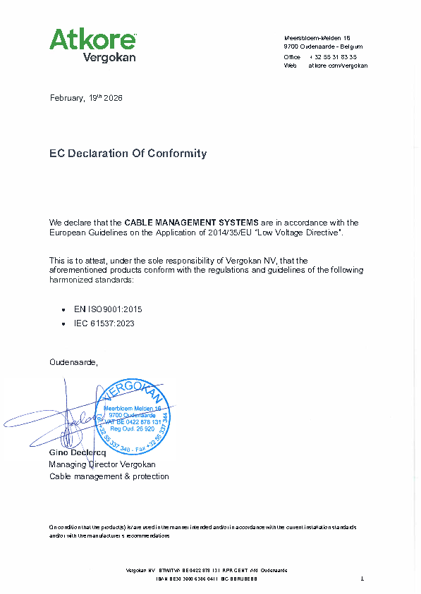 EC Declaration of Conformity Cable Management Systems 20260219 (002)